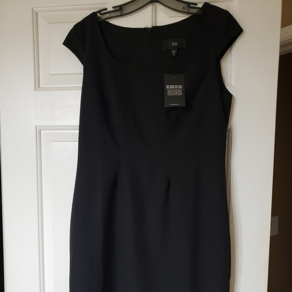 Ico Uniforms, black dress, size M